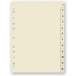 Rozdružovač A4 číselný 1-12 – Zboží Živě