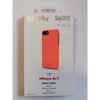Pouzdro Celly Shock iPhone 7/8, oranžová