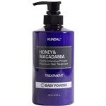 KUNDAL Honey & Macadamia Treatment kůra na vlasy Baby Powder 500 ml – Hledejceny.cz
