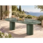 Hartman Valencia zahradní jídelní stůl s keramickou deskou a podnoží 280x100cm soft green – Hledejceny.cz