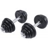 Sportago Fader Set jednoručních nakládacích činek 2 x 15 kg 30 mm