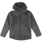 Vlnka mikina z ovčí vlny s kapucí tmavě šedá – Zboží Dáma