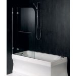 vanová zástěna 95(24)x150cm, čiré sklo ANTIDROP - Levá / BN3715L – Zboží Mobilmania