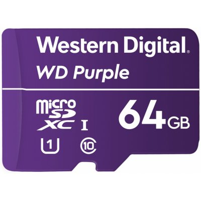 Western Digital WD MicroSDXC 64 GB D064G1P0A – Zbozi.Blesk.cz