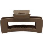 Obdélníkový skřipec na vlasy Barva: středně hnědá – Zboží Dáma