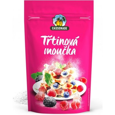 KÁVOVINY Třtinový cukr moučka 200 g – Zbozi.Blesk.cz