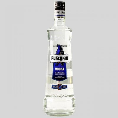Puschkin Clear Vodka 37,5% 1 l (holá láhev) – Zbozi.Blesk.cz