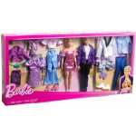 Barbie HKB10 Módní Set Barbie a Ken – Zboží Dáma