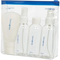 Samsonite sada lahviček Bottle Set Pack translucent