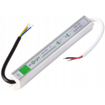 ECOLIGHT Hermetický napájecí zdroj - 12V - 2,5A - 30W – HobbyKompas.cz