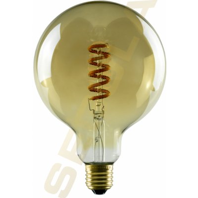 Segula 50666 LED soft koule 125 spirála zlatá E27 6 W 26 W 260 Lm 1.900 K – Hledejceny.cz