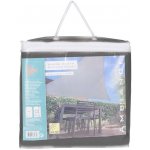 ProGarden 3,6 x 3,6 x 3,6 m tmavě šedá – Zboží Dáma