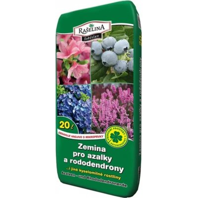 Rašelina Soběslav Zemina pro azalky a rododendrony 50 l – Hledejceny.cz