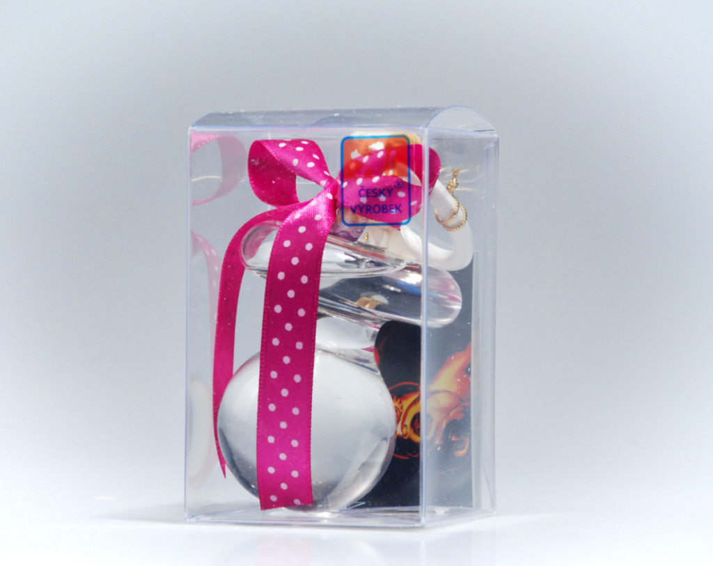 Detesk Švestka 40% 0,1 l (dárkové balení skleněný dudlík)