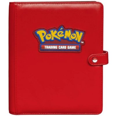 Ultra Pro Pokémon Red Snap Binder A5 album na 160 karet – Zboží Mobilmania
