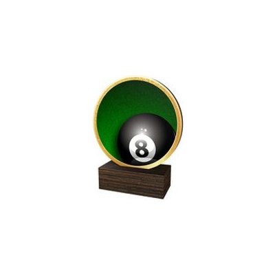 Poháry Bauer Dřevěná plaketa TFRW749 Billiard – Sleviste.cz