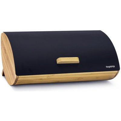 KönigHOFFER Chlebovka, chlebník COSMIC černý, dřevo/kov – Hledejceny.cz