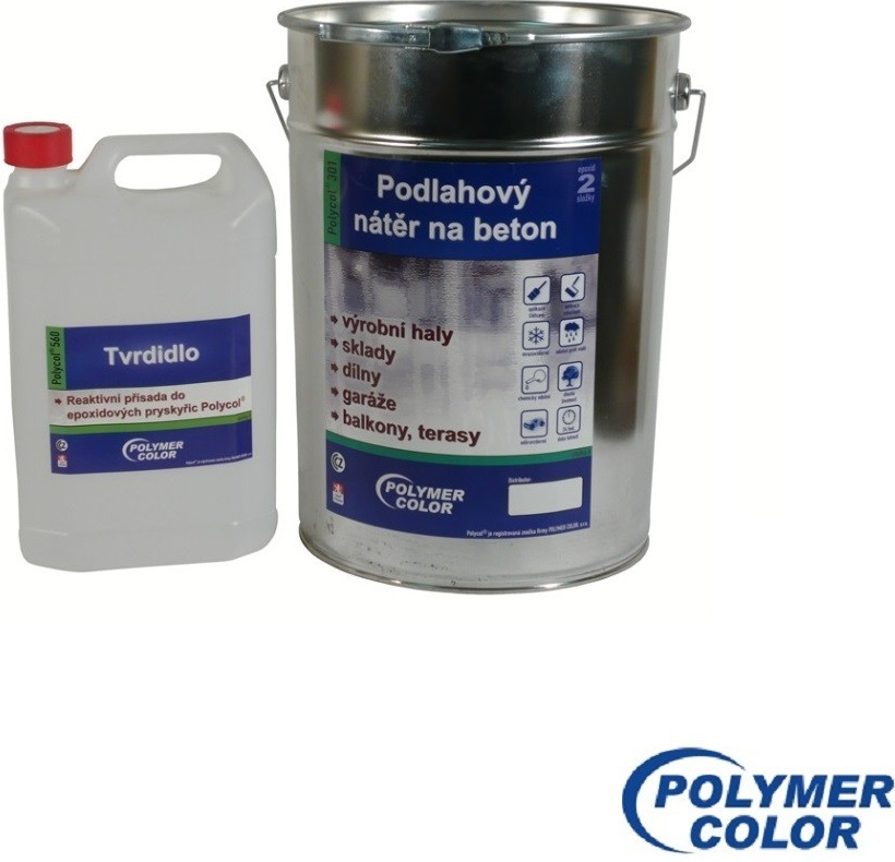 POLYMER COLOR Polycol 301-560 epoxidový nátěr 5+1 kg RAL 1005 - žlutá  medová od 1 554 Kč - Heureka.cz