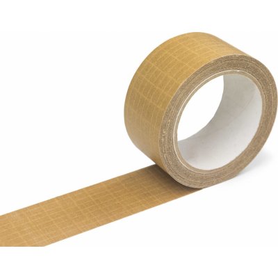 Eobaly.cz hotmelt Páska samolepicí papírová hnědá zpevněná vlákny 48 mm x 25 m – Zboží Dáma