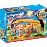 Playmobil 9494 Vánoční jesle s hvězdnou svítící bránou – Zboží Mobilmania