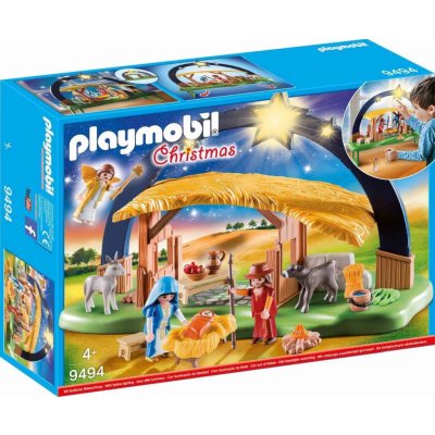 Playmobil 9494 Vánoční jesle s hvězdnou svítící bránou – Zboží Mobilmania