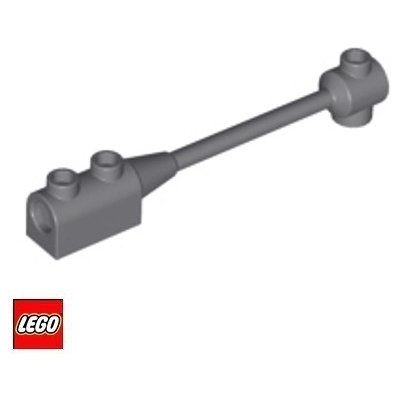 LEGO® 30359 Kostka 1x8 Upravená s tyčí, dělo / raketa Tmavě-Šedá – Zboží Mobilmania