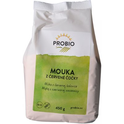 ProBio Mouka z červené čočky bez lepku Bio 450 g