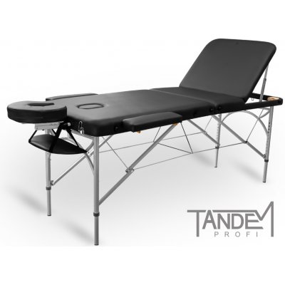 Tandem Skládací masážní stůl Profi A3D černá 195 x 70 cm 15,9 kg – Zboží Dáma