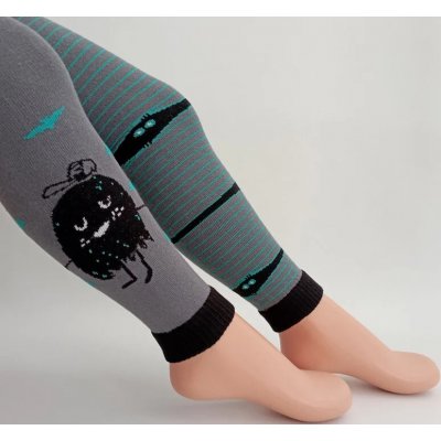 Dětské legíny Bubák šedá – Hledejceny.cz