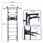 TRINFIT Elegance 240 x 70 cm + Hrazda, bradla a lavička – Zboží Dáma