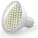 Whitenergy Led žárovka GU5.3 60 SMD 3528 3W 230V Studená bílá refl. 04964