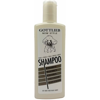Gotllieb Gottlieb Pudel šampon 300 ml-pro bílé pudly s makadam. olejem – HobbyKompas.cz