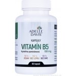Adelle Davis Vitamin B5 kys. pantotenová 100 mg 60 kapslí – Hledejceny.cz
