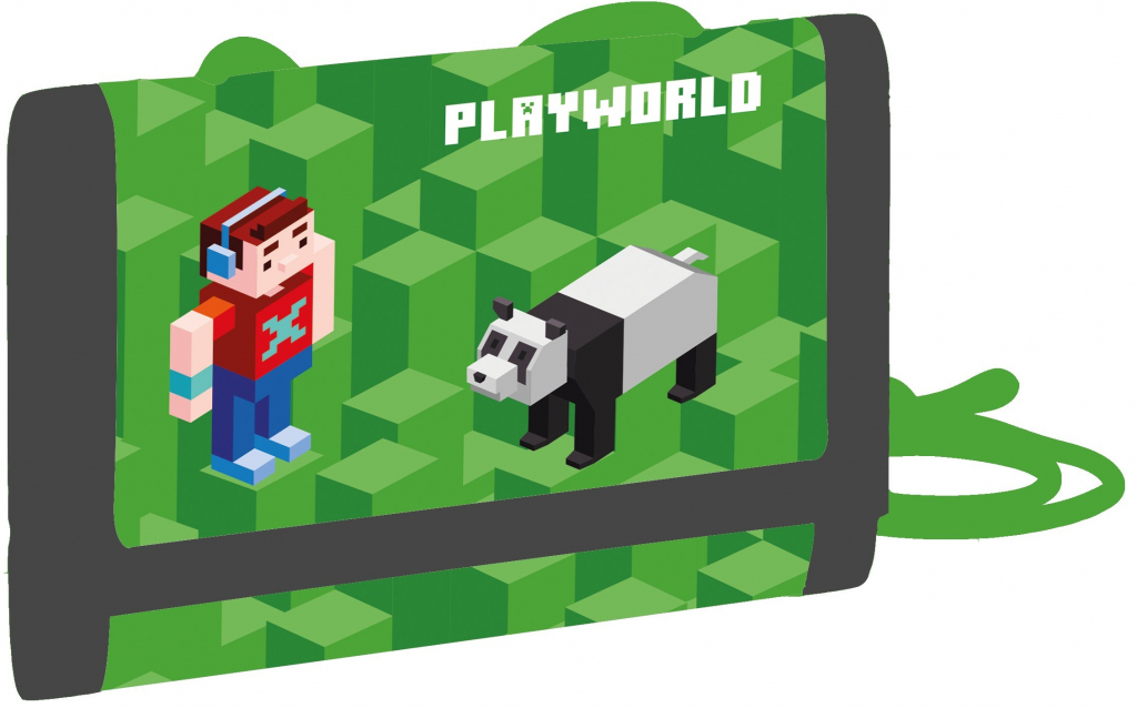 Karton P+P Dětská textilní peněženka Playworld