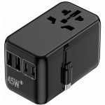 CROSSIO ChargeMe Adapter PLUS PD45W 2A+3C GaN III – Zboží Živě