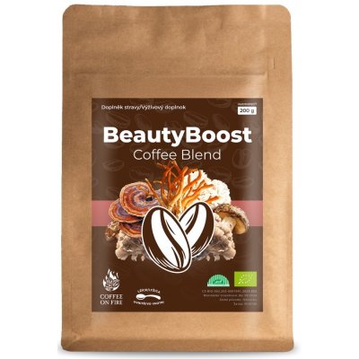 Coffee On Fire BeautyBoost Mushroom Coffee Blend 200 g – Hledejceny.cz