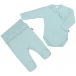 New Baby 2-dílná kojenecká souprava Stripes ledově modrá – Zboží Dáma