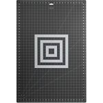 DECRA Řezací podložka na látky, patchwork FISKARS, samosvorná, šedá, 60x90cm – Zboží Dáma