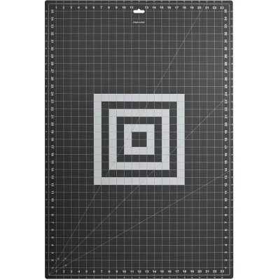 DECRA Řezací podložka na látky, patchwork FISKARS, samosvorná, šedá, 60x90cm – Zboží Dáma