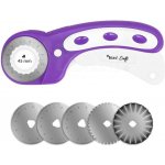 Řezací kolečko 45 mm + 5 různých řezacích koleček TEXI 4106 – Zboží Mobilmania