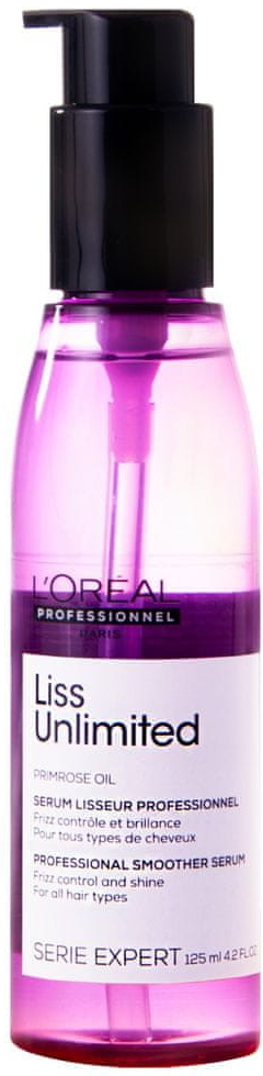 L\'Oreal Professionnel Serie Expert Liss Unlimited uhlazující sérum proti krepatění 125 ml