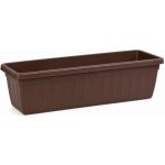 PLASTKON Truhlík Garden 80 cm hnědý – Hledejceny.cz