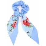 Látková gumička s dvojitou stuhou Barva: černá – Zboží Dáma