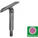 Hahn Steel Nastavitelný držák madla D42,4 mm - Nerez AISI 316, broušený – Zbozi.Blesk.cz