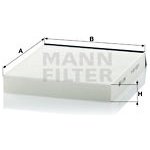 Filtr, vzduch v interiéru MANN-FILTER CU 2240 – Hledejceny.cz