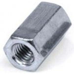 Matice prodlužovací M12x50mm, DIN 6334, bílý zinek – Sleviste.cz