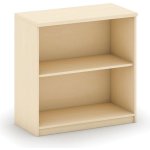 Mirelli, Kancelářský regál 800 x 400 x 800 mm, bříza – Zboží Dáma