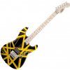 Elektrická kytara EVH Striped Series, Maple Fingerboard - Black with Yellow Stripes
