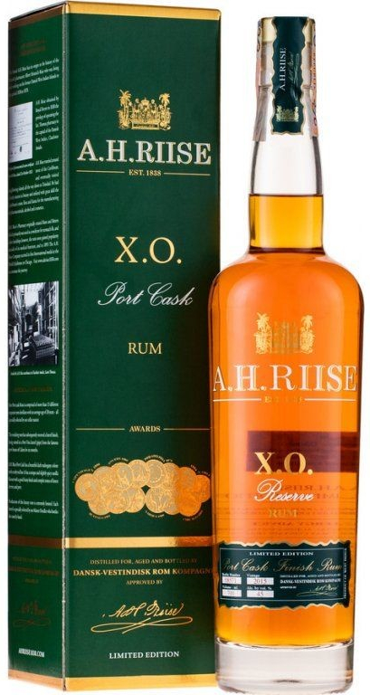 A.H. Riise Port Cask Finish 45% 0,7 l (holá láhev)