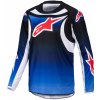 Dres na motorku Alpinestars Racer WURX KIDS 2025 modro-černý